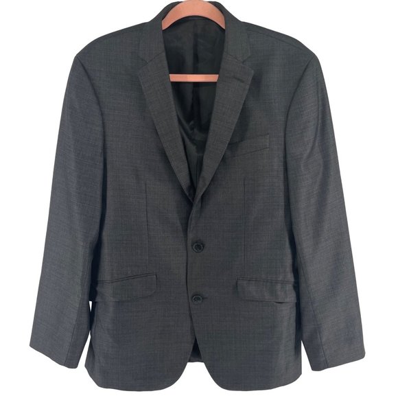 Kenneth Cole Reaction Men's Size 28S W31 Grey Business Suit Blazer